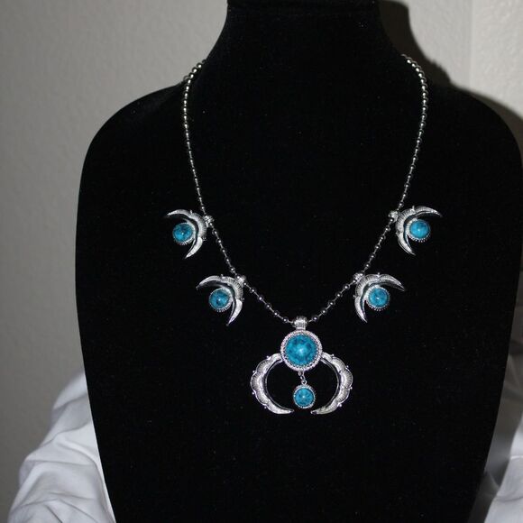 G Herman's HMS  Turquoise Style Necklace - Picture 5 of 7